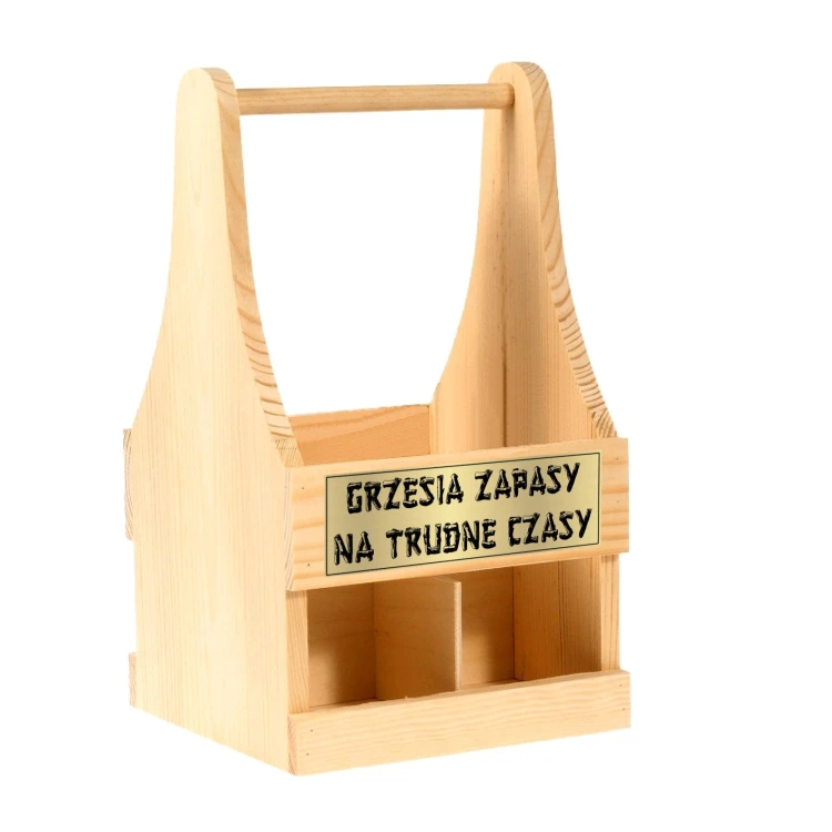 Nosidełko na 4 butelki Wymiary cmDł 16.5 Sz 16.2 H 29 grafika graw.jpg