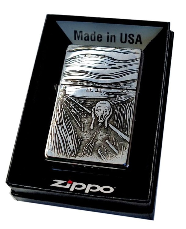 Zapalniczka Zippo - The Scream E.Munch.jpg
