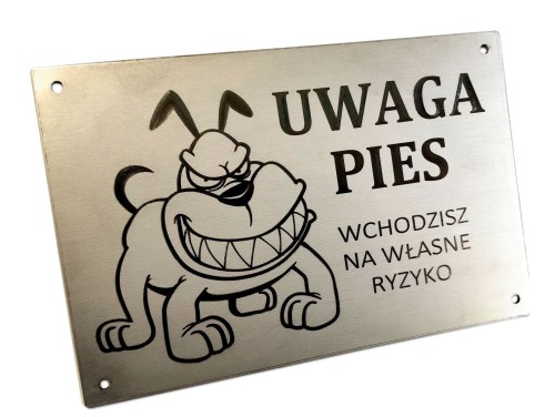 tabliczka na drzwi uwaga pies2.jpg